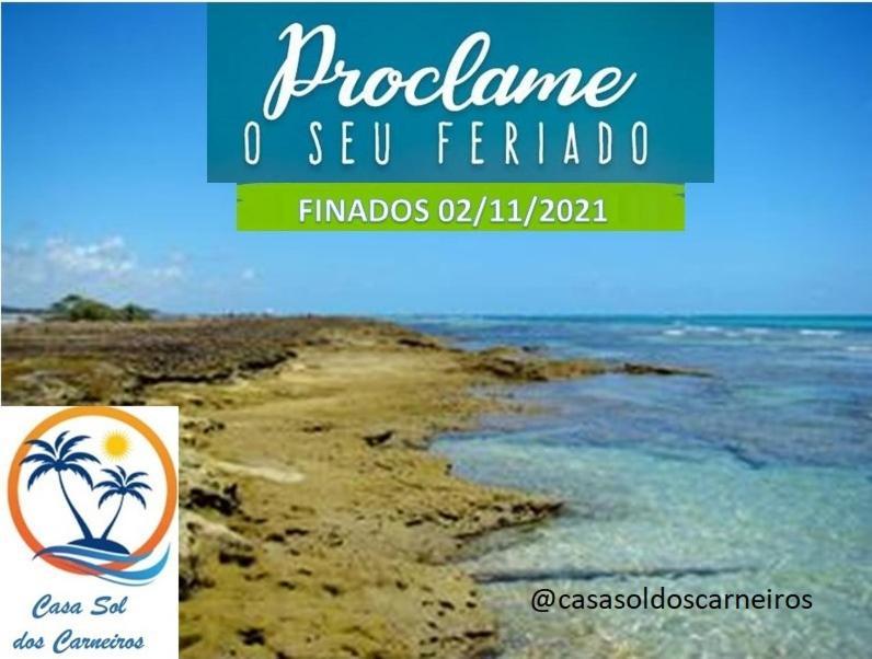 Casa Em Condominio Beira Mar Praia Dos Carneiros Tamandaré Exterior foto